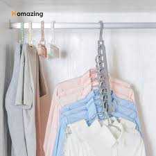 Multiple Clothes Hanger Space Saving Wardrobe Organizer