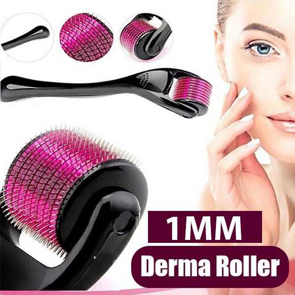 Derma Roller System 1mm Skin Therapy Micro 540 Needles