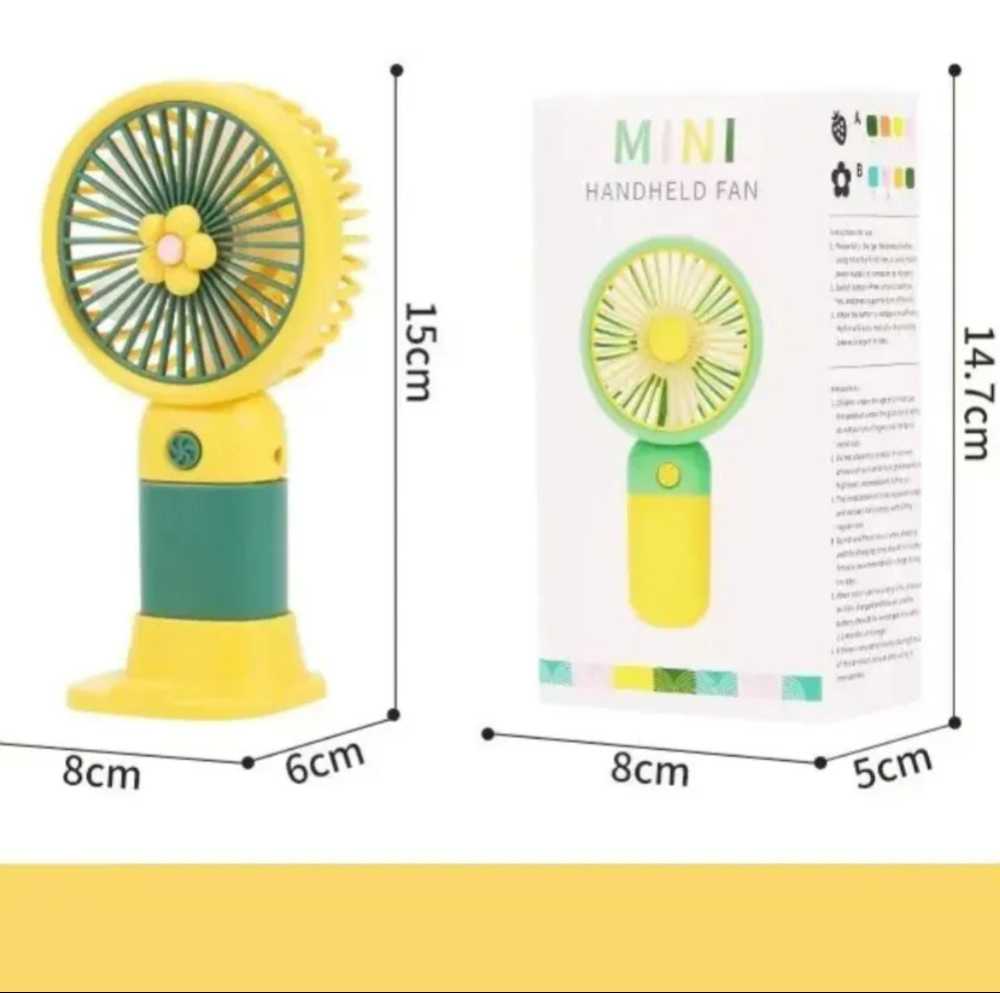 Convenient and ultra-quiet USB mini handheld wind power fan